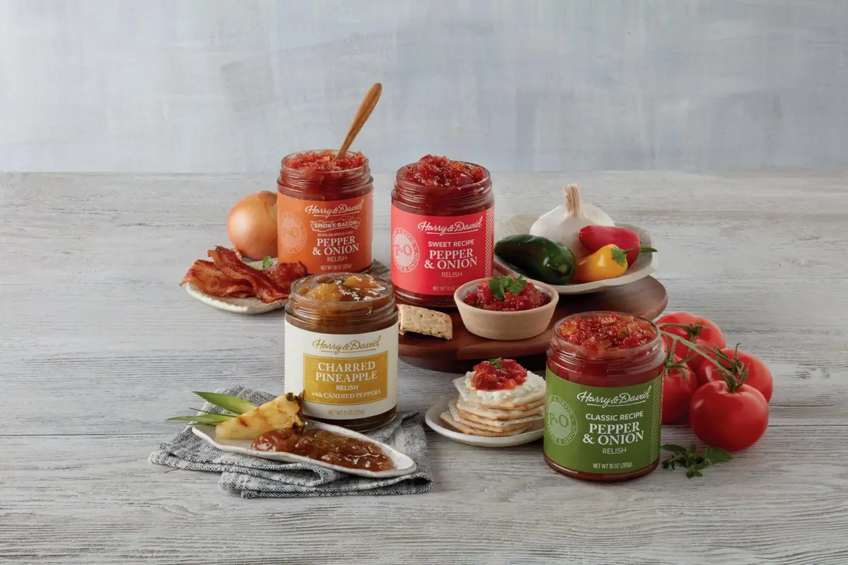 Harry & David Pepper & Onion Relish 10Oz | Sweet & Savory Plant-Based Condiment, 12-Pack - view 4