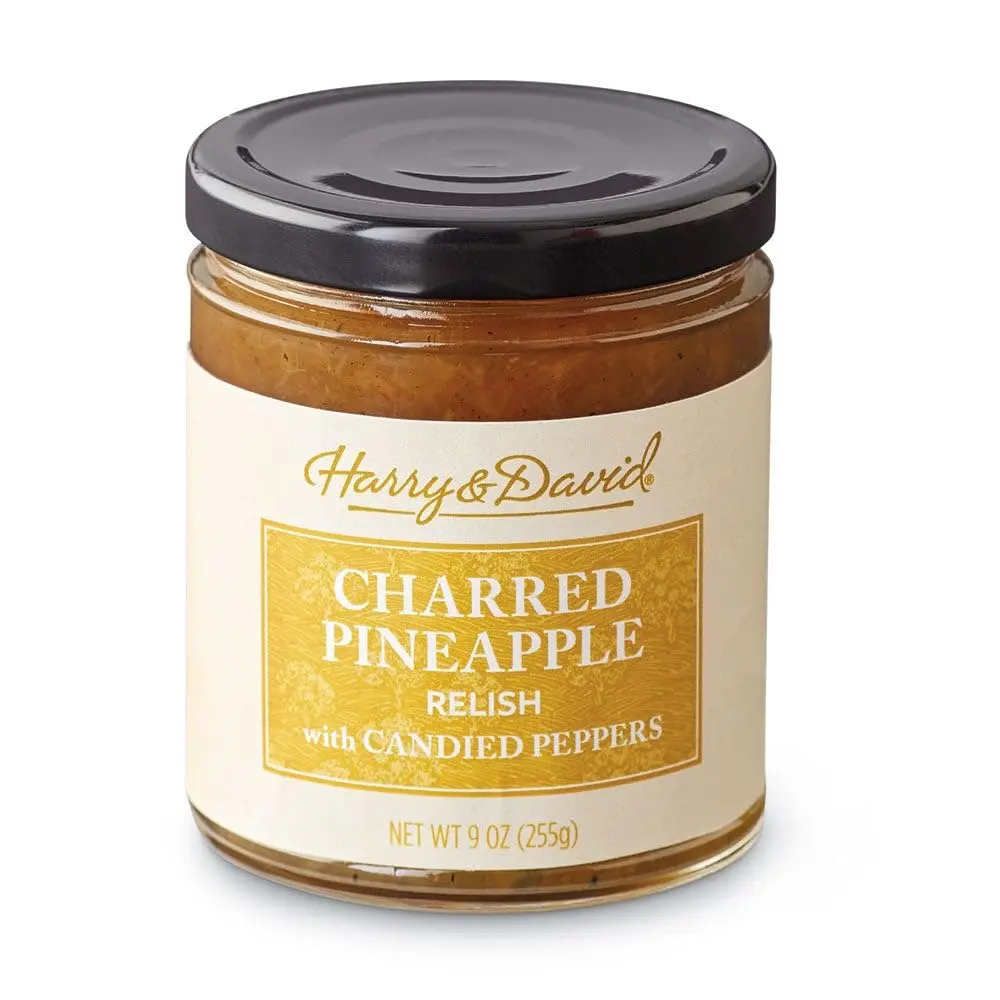 Harry & David Charred Pineapple Relish 9Oz | Plant Based Gourmet Condiment for Grilling & Gifts - main product image