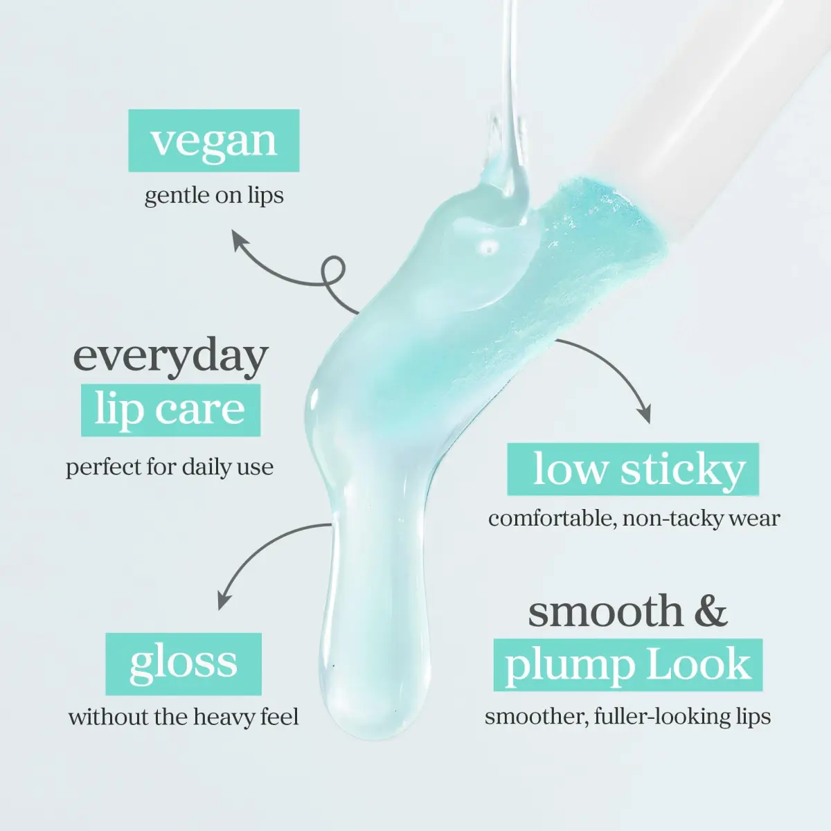 NOONI Korean Lip Oil Applemint 0.12 Fl Oz (3.55 ml) | Hydrating Tinted Gloss - view 9