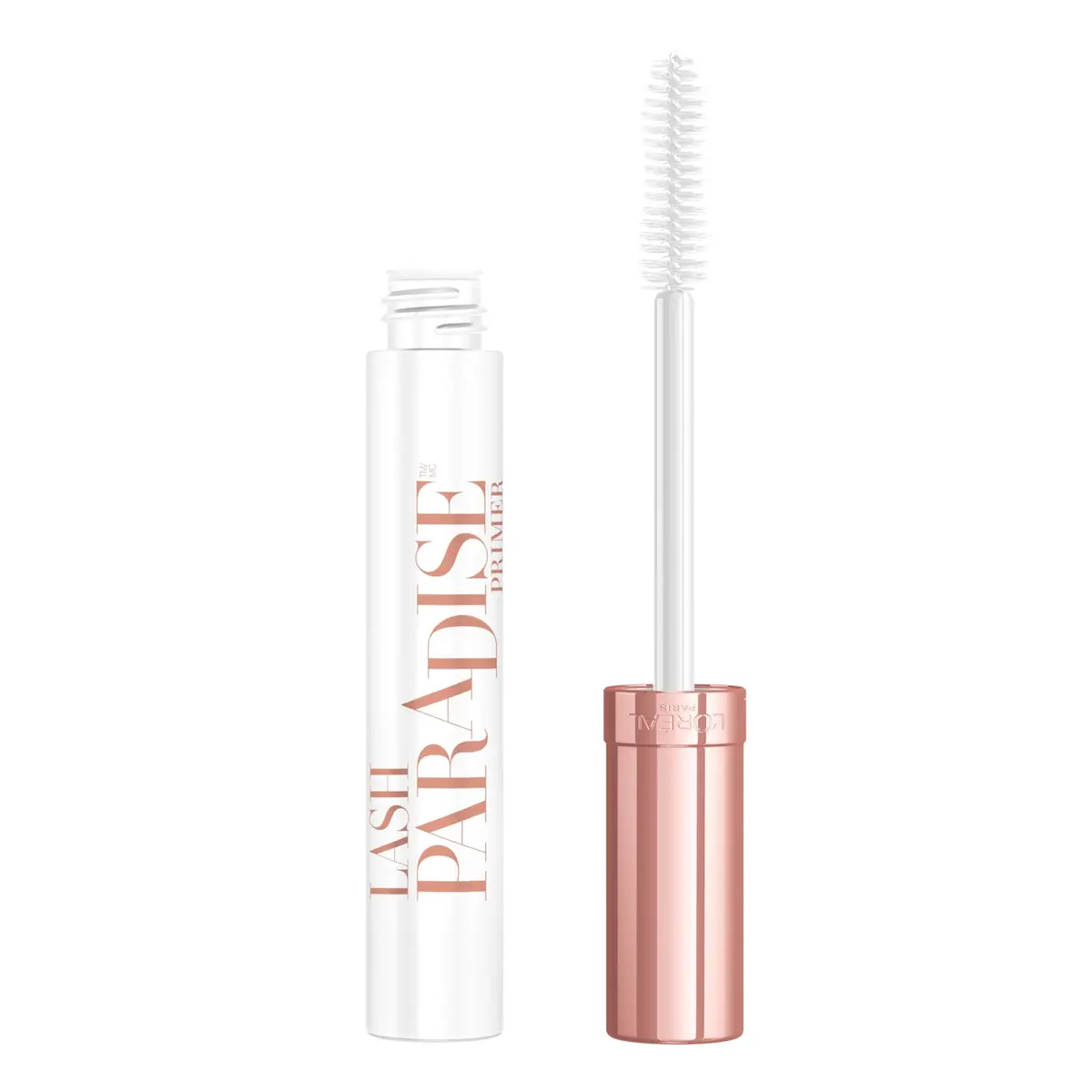 L'Oreal Paris Mascara Primer Base Soft White 0.27 Fl Oz | Enhances Mascara Wear & Volume - main product image