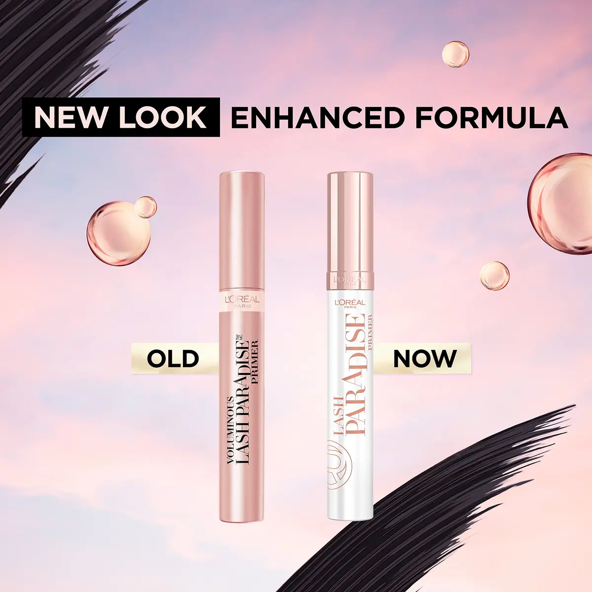 L'Oreal Paris Mascara Primer Base Soft White 0.27 Fl Oz | Enhances Mascara Wear & Volume - view 2