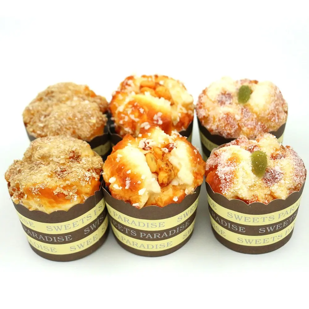 Nice purchase Realistic Artificial Cake Set | 6 PCS Multicolored - main product image