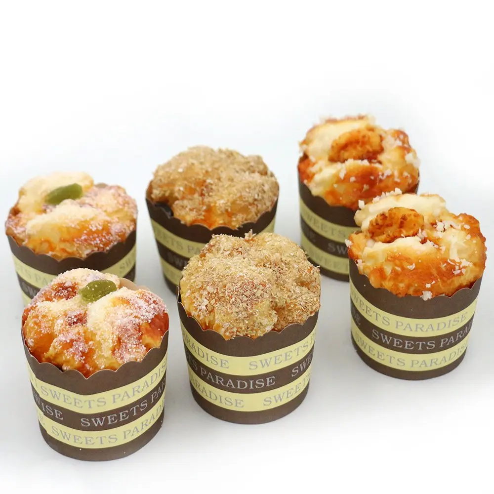 Nice purchase Realistic Artificial Cake Set | 6 PCS Multicolored - view 2