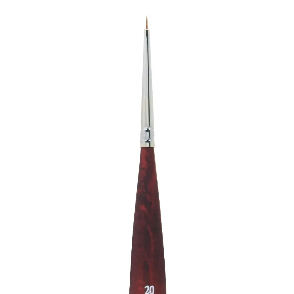 Princeton Velvetouch Mini Spotter Brush Size 20/0 inch (0.09mm) | Precision Detailing for Mixed Media - view 2
