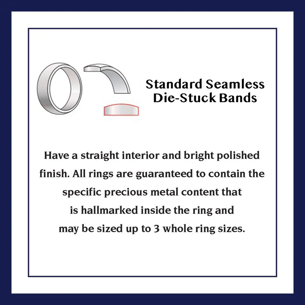 DECADENCE 14K Yellow Gold Wedding Band 1mm | Italian Craftsmanship, Hypoallergenic, Size 7.5 - view 4