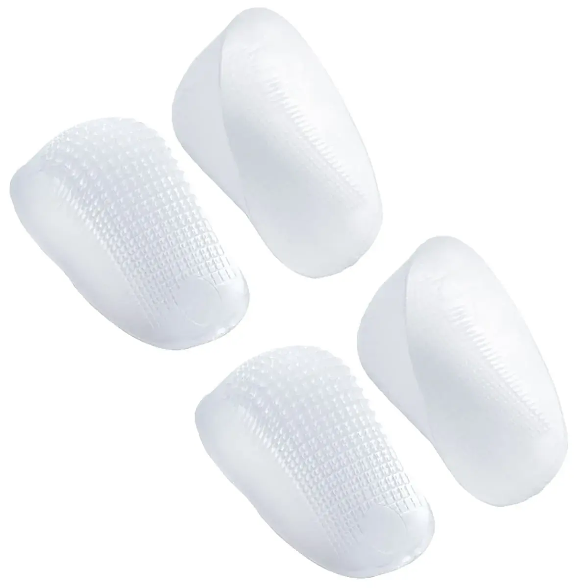 Tuli's Classic Gel Heel Cups for Plantar Fasciitis, 2 Pairs, Large | Podiatrist Recommended Shock-Absorbing Heel Pain Relief - main product image