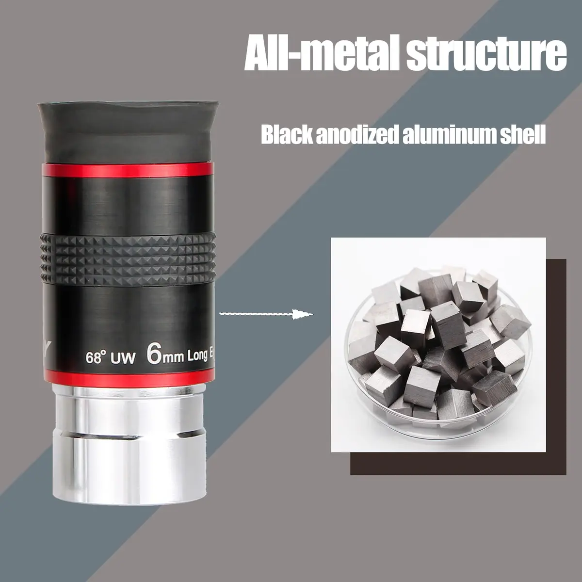 SVBONY 6mm Ultra Wide Angle Telescope Eyepiece | 68 Degree FOV, 1.25 Inch Barrel - view 6