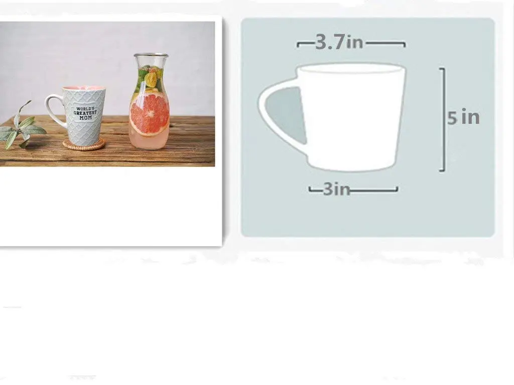 Ynsfree 16 OZ Coffee & Tea Mug | Double-Sided Print, Microwave & Dishwasher Safe - view 6