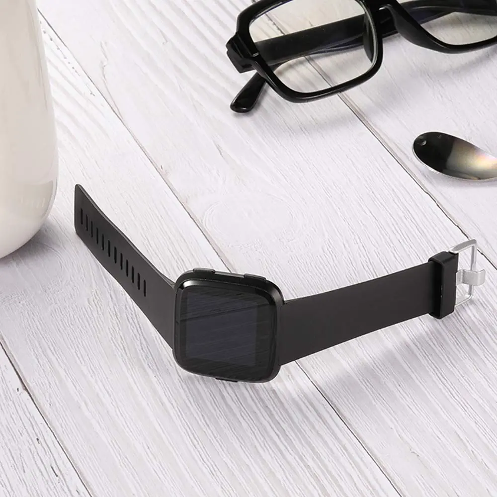 Wepro Sport Bands for Fitbit Versa 2, Versa Lite, Versa — Small 5.5"-7.2" Wrist — Black - view 8