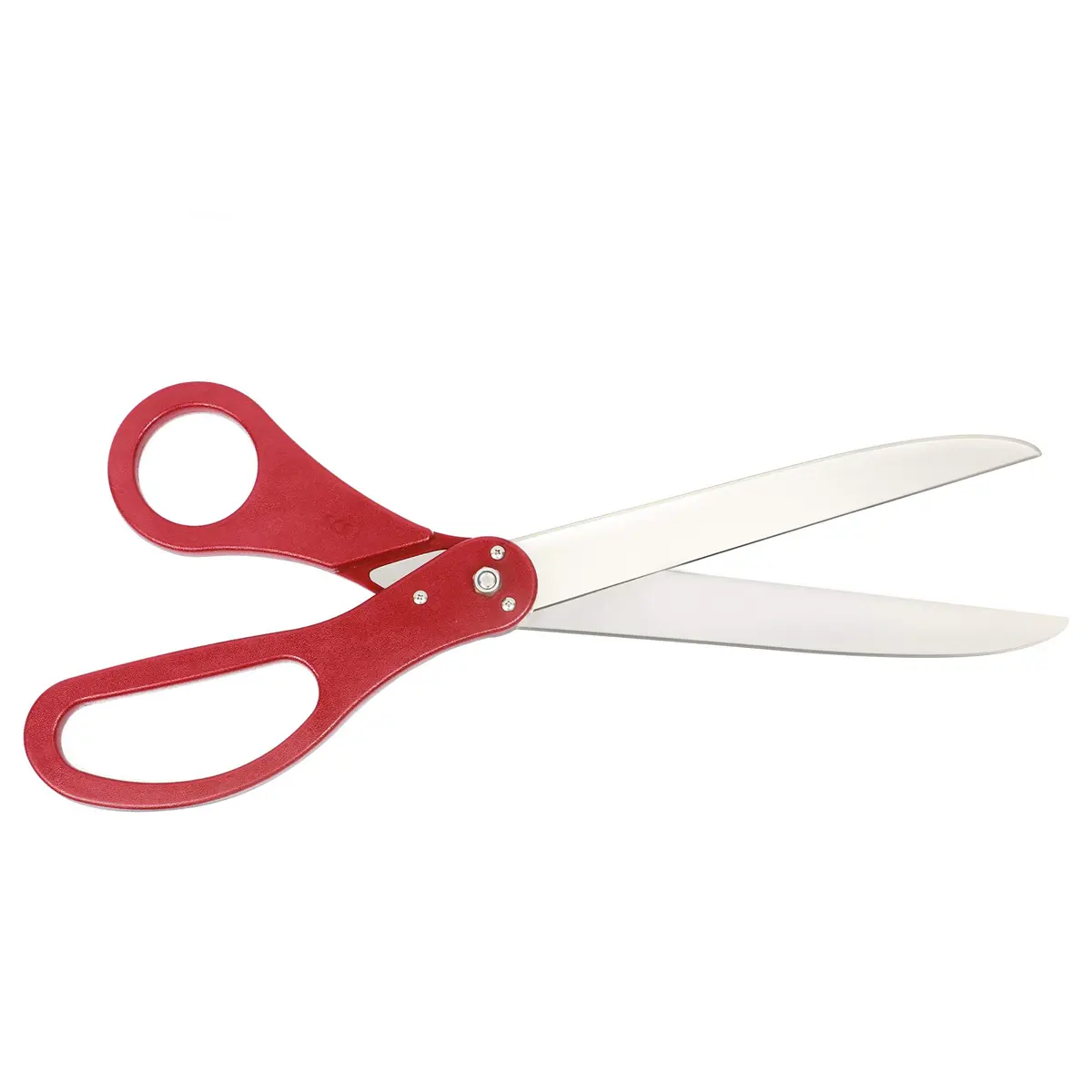 SCS Direct Giant Ribbon Cutting Scissors Set with Red Ribbon 25" | Heavy Duty for Ceremonial Events - view 5