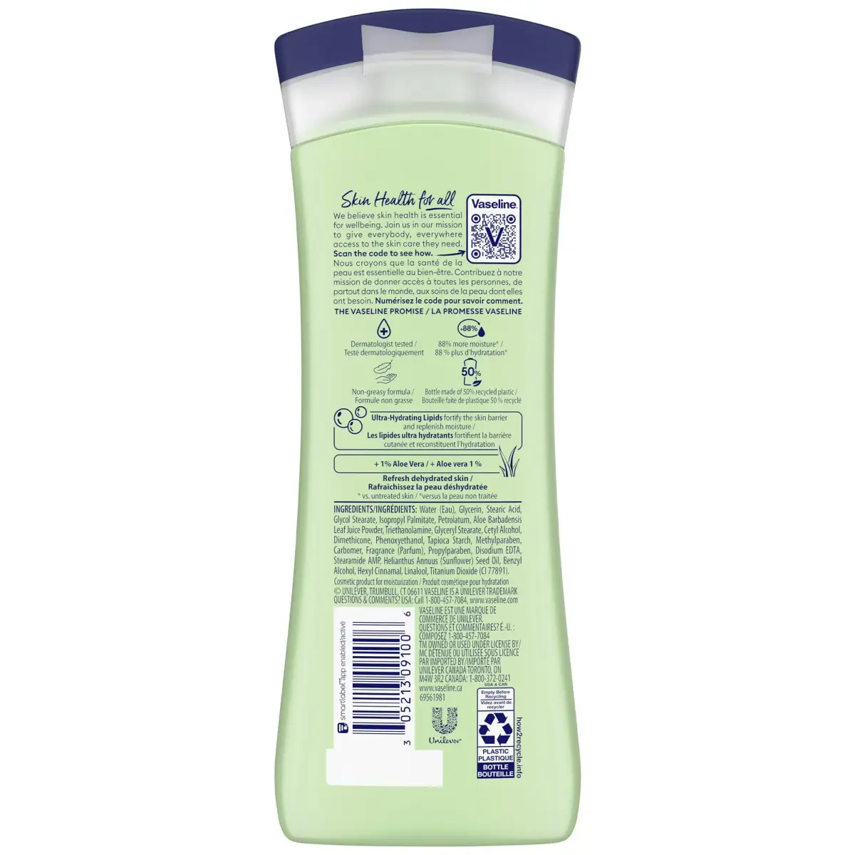 Vaseline Intensive Care Aloe Soothe Body Lotion 2.27 kg (6 x 10 Oz) | Dermatologist-Tested Moisturizer for Dry Skin - view 2