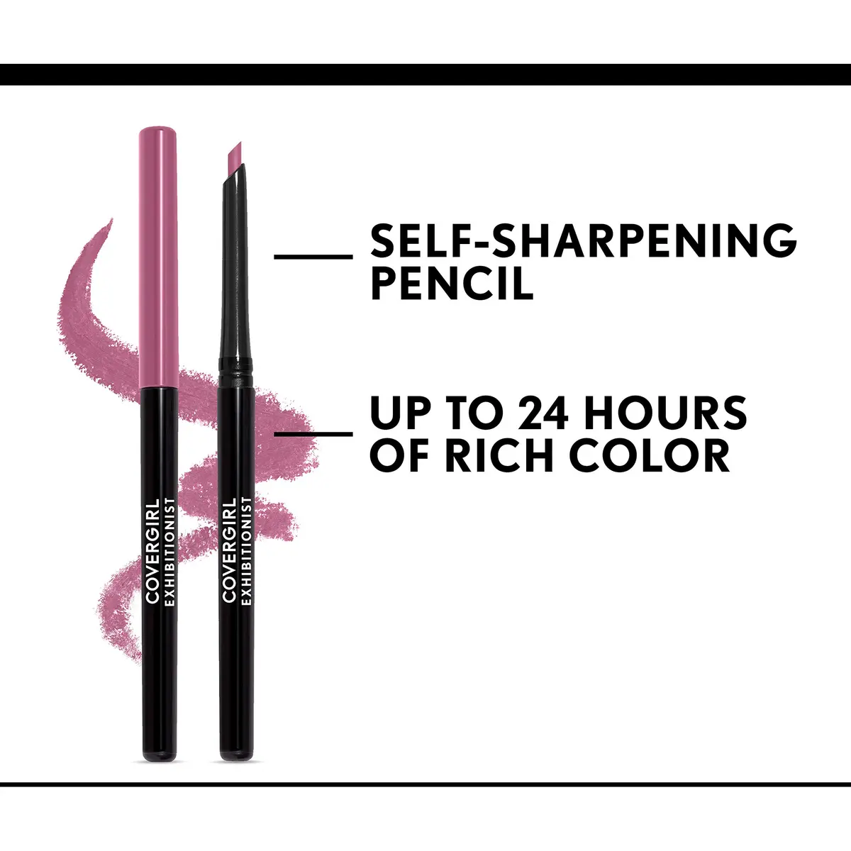 COVERGIRL Exhibitionist All-Day Lip Liner Caramel Nude 205 | Cruelty-Free, Smudge-Proof, Transfer-Proof - view 2