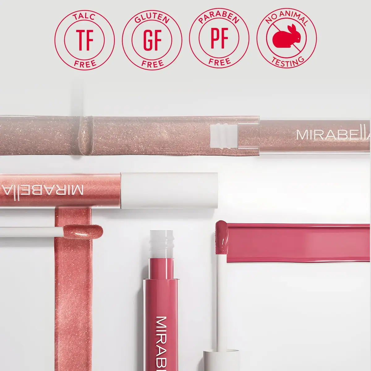 Mirabella Luxe Advanced Formula Matte Lip Gloss 1 Count | Long-Wear, Full-Coverage Liquid Lipstick for Women - view 5