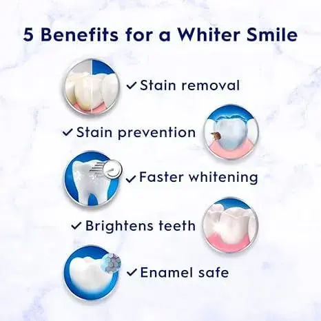 Crest 3D White Brilliance Vibrant Peppermint Toothpaste 12.3 oz (360ml) Pack of 3 | Fastest Whitening & Advanced Stain Protection - view 2