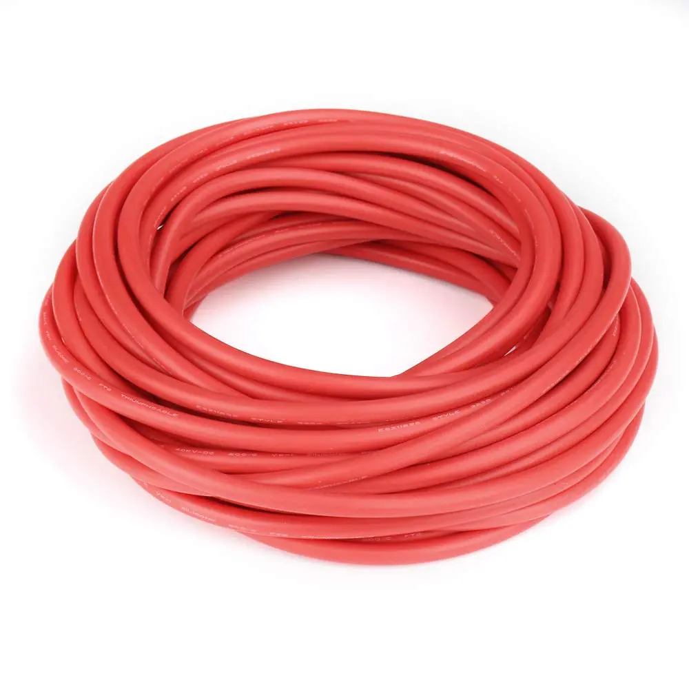 XJSXZC 18AWG 30KV Copper Core Silicone Wire Cable 10M (32.8Ft) | High Voltage Flexible Insulated Wire - main product image