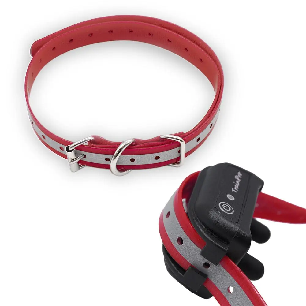 TrainPro Waterproof TPU Replacement Collar Strap for Dog Training Collars, 27.5 in (70 cm) | Universal Fit for Bark, Shock, E-Collars & Fences - main product image