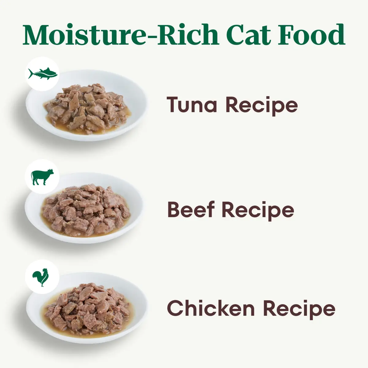 Nutro Perfect Portions Cuts Wet Cat Food Variety Pack 2.6 oz | Grain-Free, Complete Nutrition - view 3