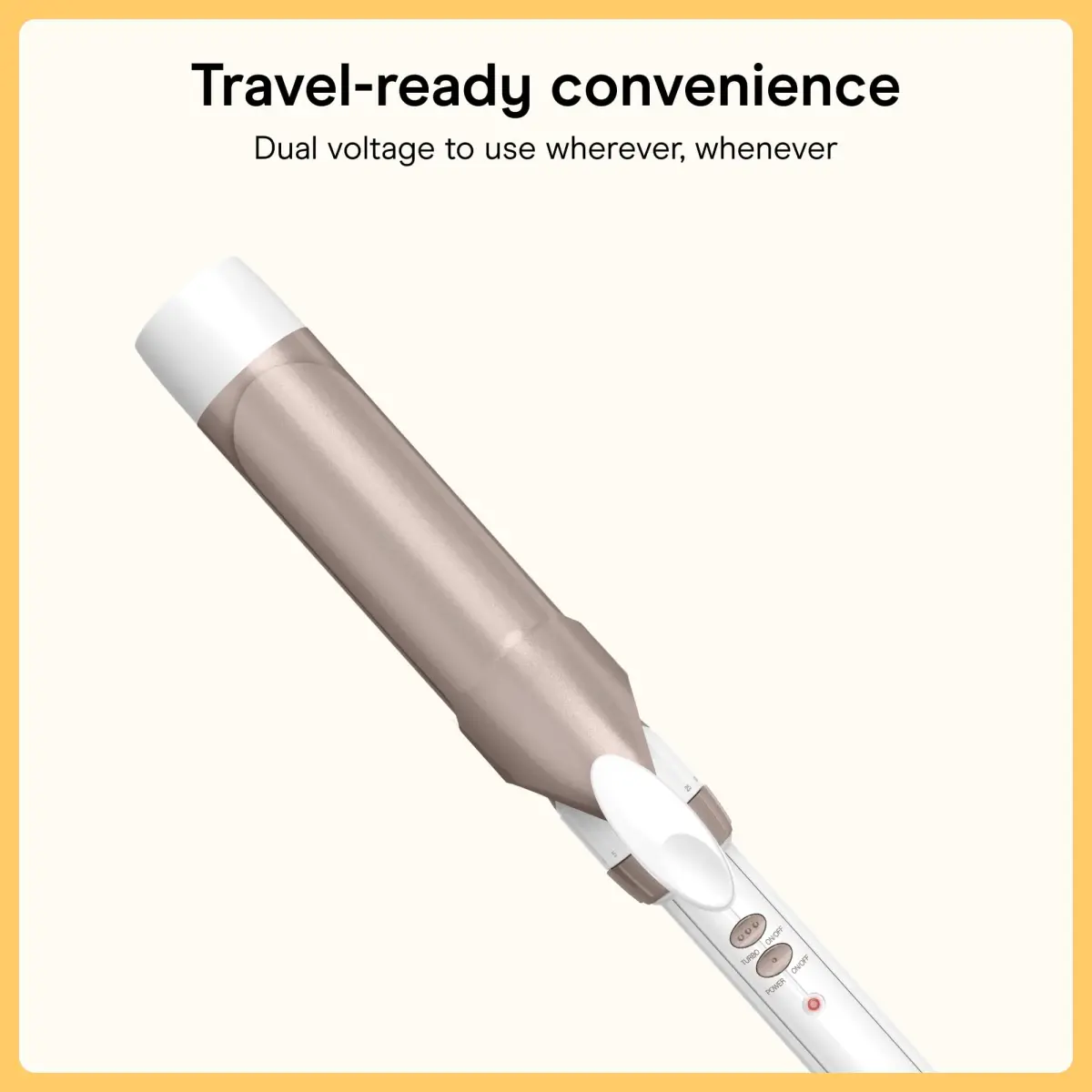 Conair Double Ceramic Curling Iron 1.5 Inch Barrel | Creates Soft Waves & Lasting Curls - view 6