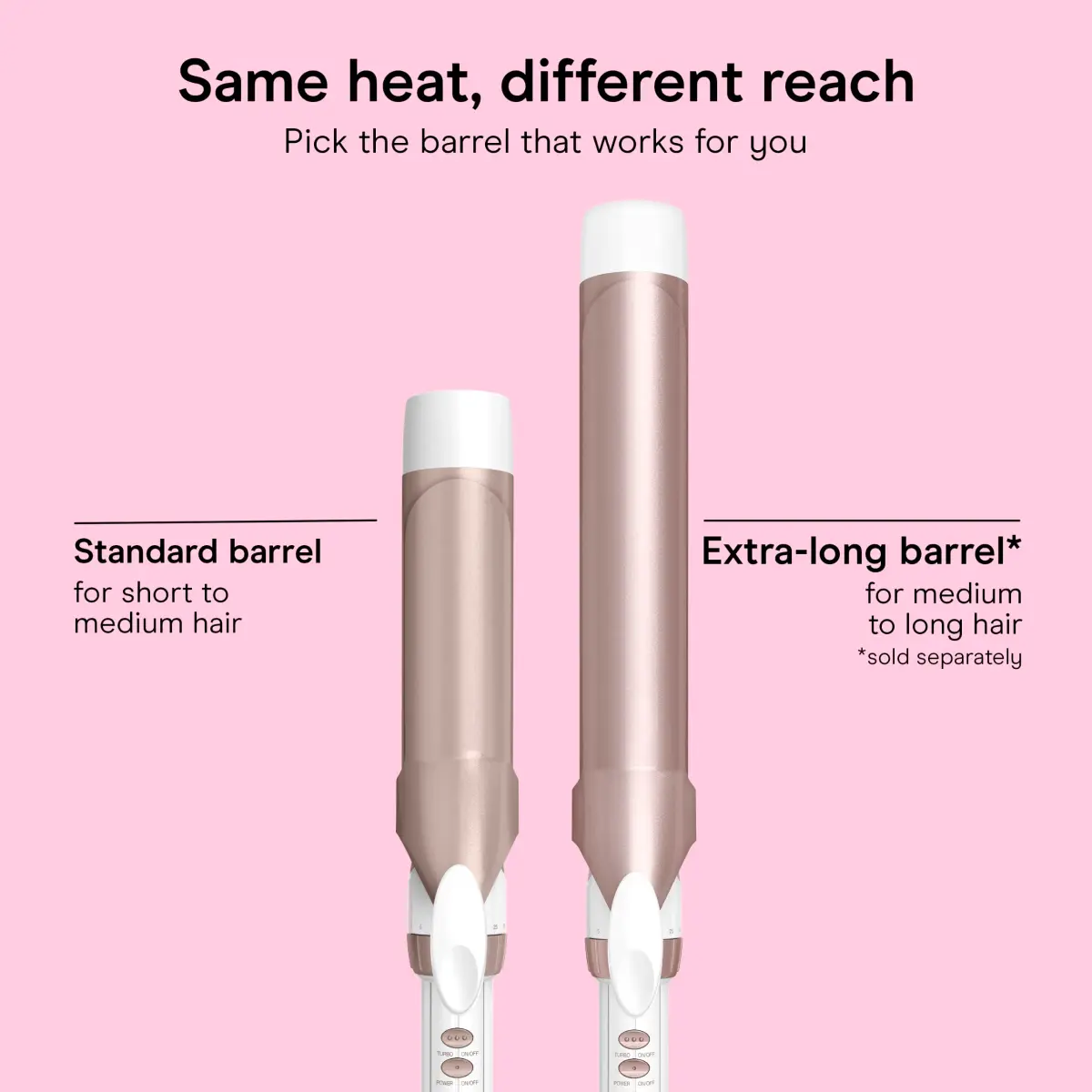 Conair Double Ceramic Curling Iron 1.5 Inch Barrel | Creates Soft Waves & Lasting Curls - view 8