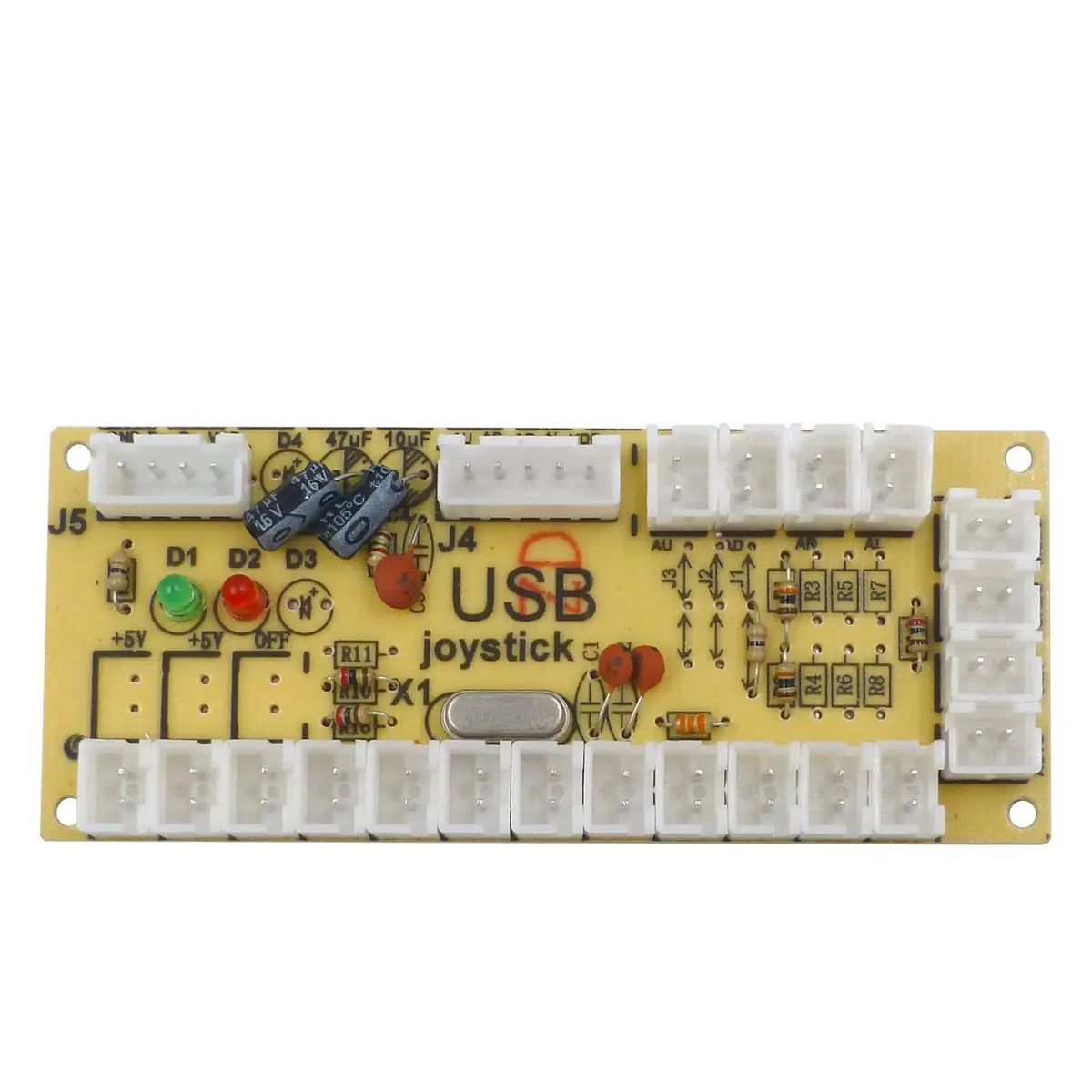 SJ@JX Arcade Game Controller USB Encoder Zero Delay 2 Player | Support Windows & Raspberry Pi - view 4