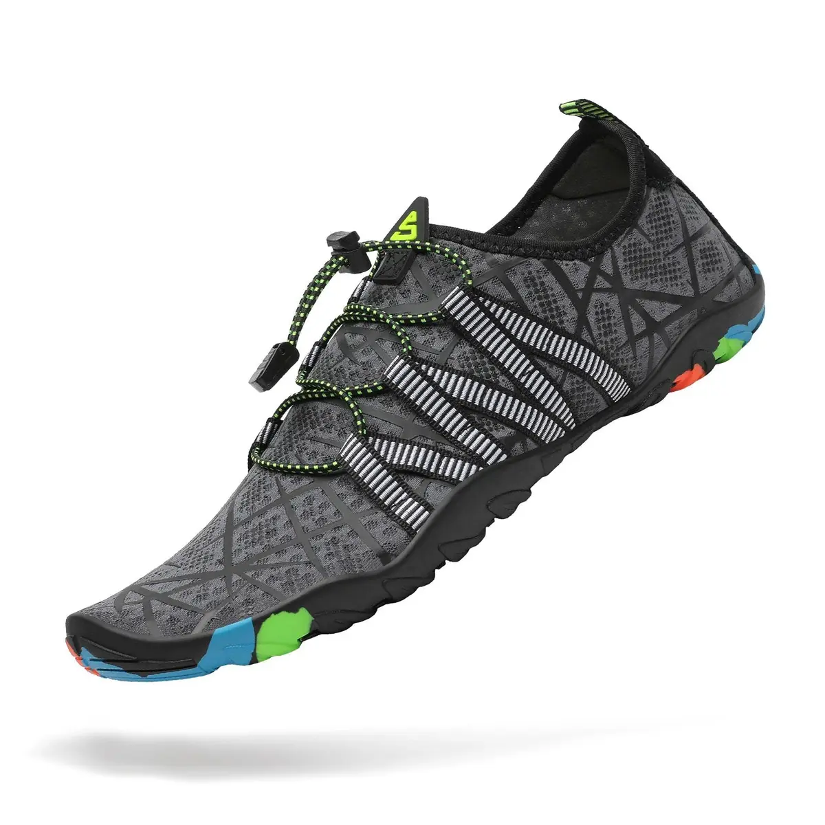Mishansha Water Shoes for Women Men, Quick-Dry Barefoot Swim Shoes Grey | Non-Slip, Lightweight, for Beach & Water Sports - main product image