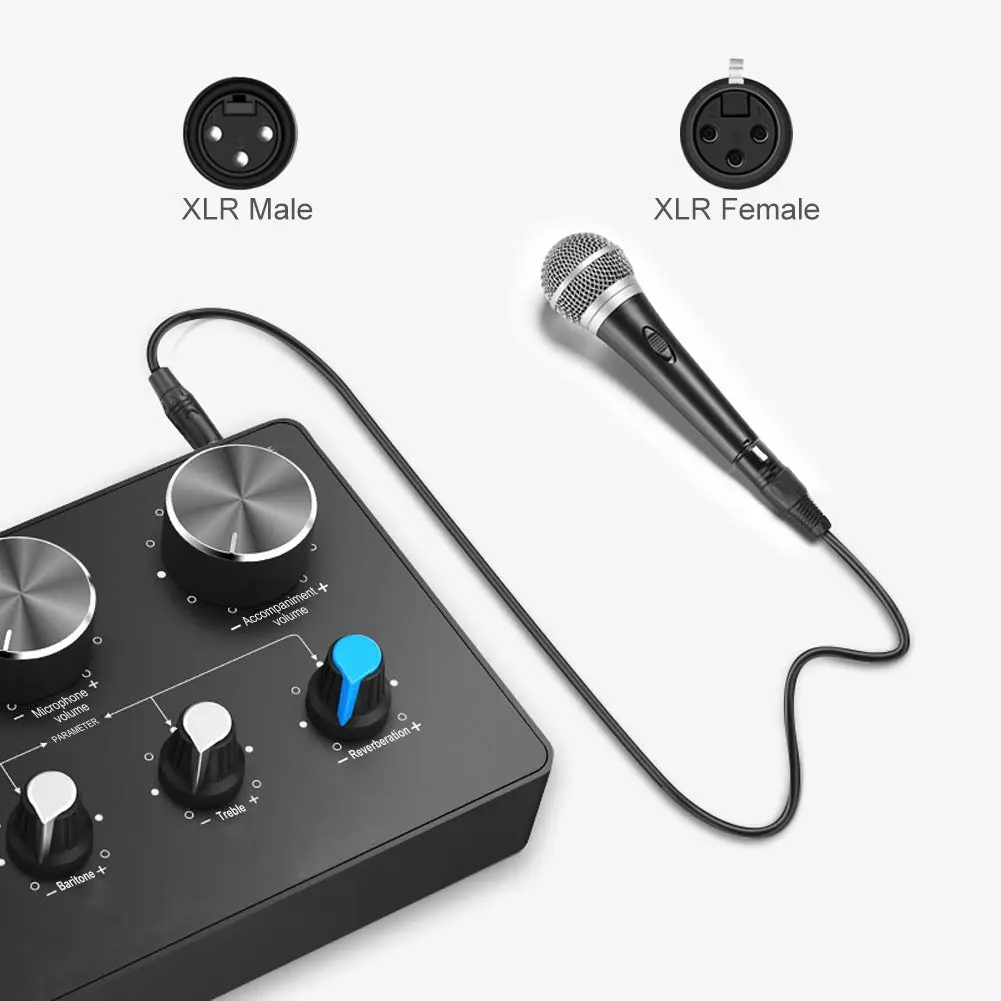 CableCreation 3ft XLR Male to Female Balanced Microphone Extension Cable | Locking Connectors, Double Shielding, Nickel Pins - view 4