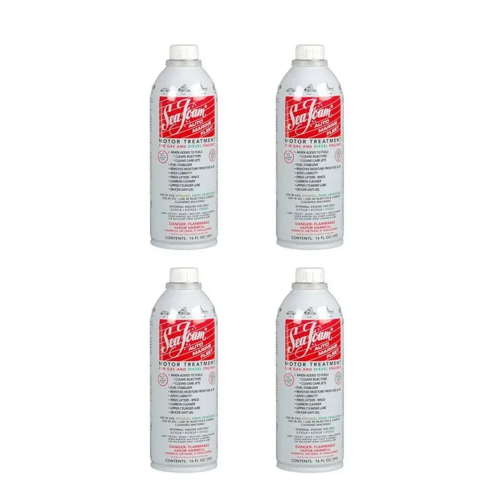 Sea Foam SF-16 Motor Treatment 4-Pack 6.4 L (4x 473ml) | Restores Power & Performance - main product image