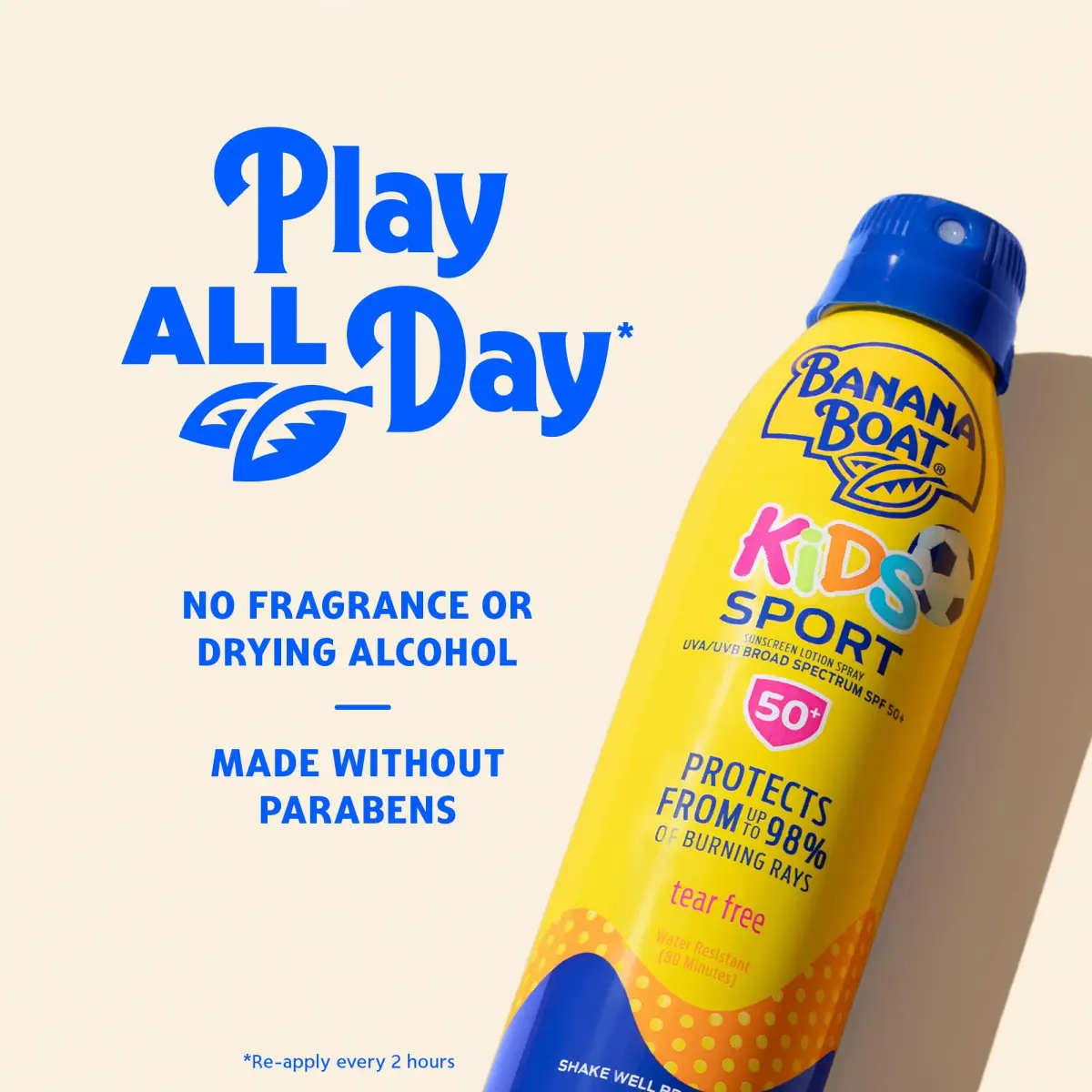 Banana Boat Sport Kids Sunscreen Spray SPF 50+ 269ml (9.5 Fl Oz) | Water Resistant 80 Min - view 4