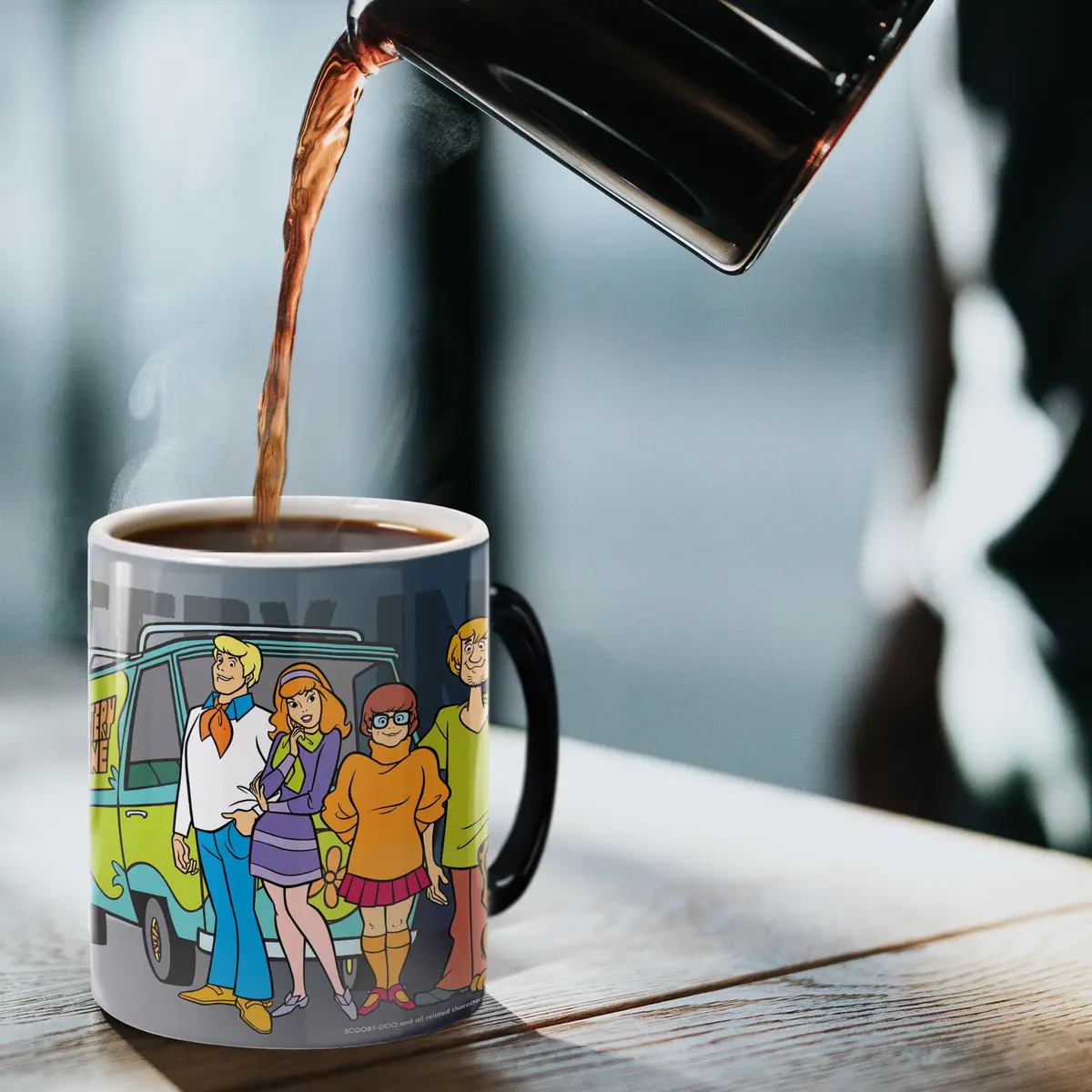 Morphing Mugs Scooby Doo Mystery Inc Heat Changing Ceramic Mug 325ml (11 oz) | Officially Licensed Scooby Doo Fan Gift - view 7