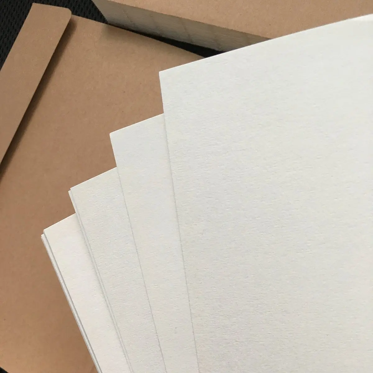 CooLeathor Kraft Cover Drawing Notebook & Sketchbook Set of 2 | 150x210mm, 256 Pages - view 5