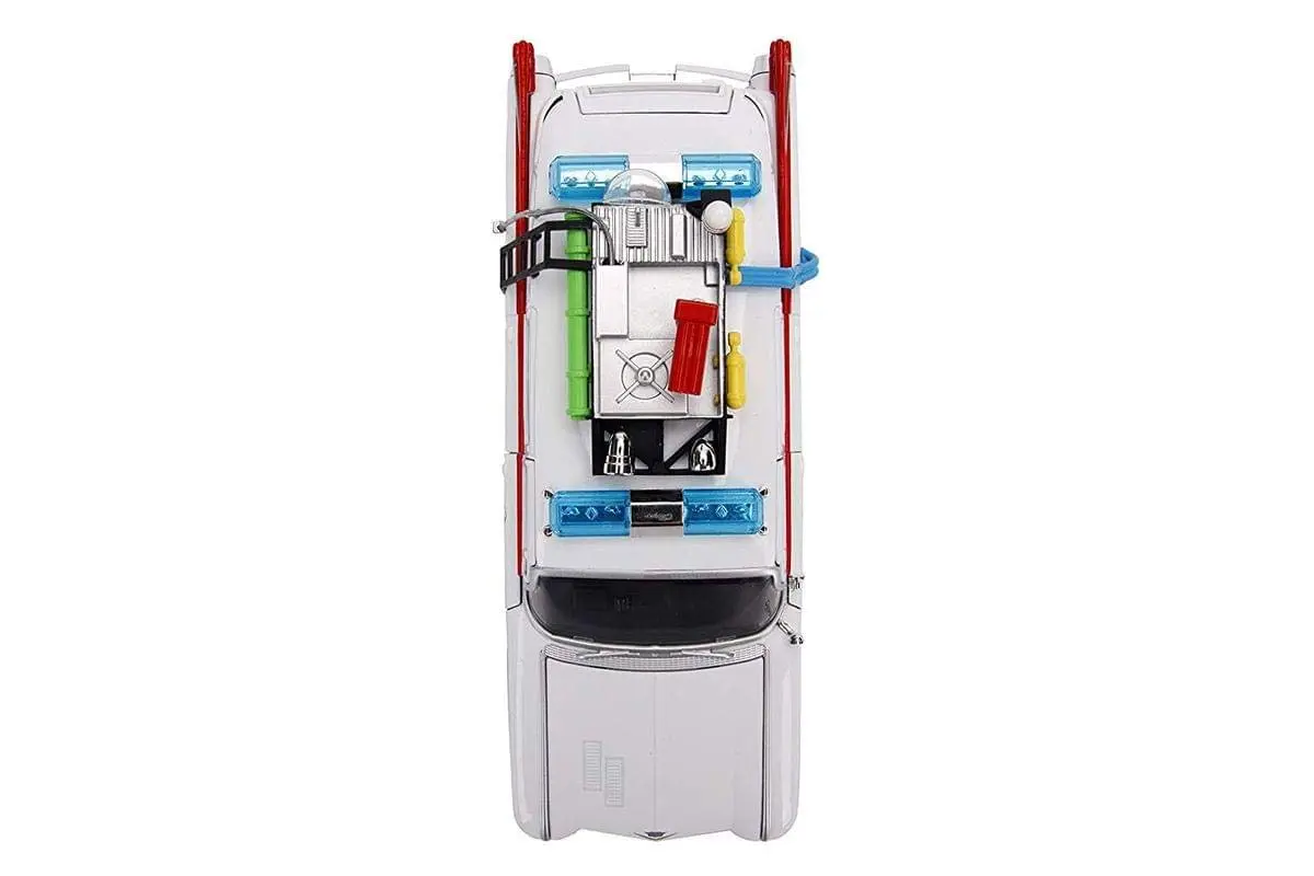 Jada Toys Hollywood Rides Ghostbusters ECTO-1 White 1:24 Scale | Die-Cast Collectible Vehicle for Kids & Collectors - view 4