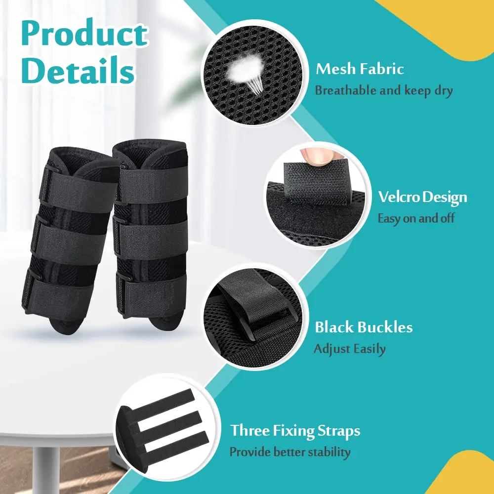 Mybow Elbow Splint for Cubital Tunnel Syndrome | Night Support & Habit Control (110 characters) - view 4