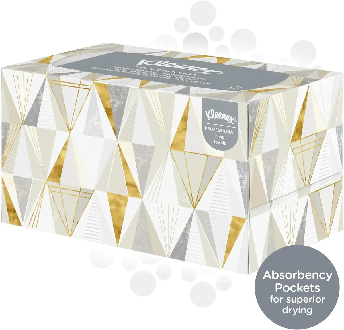 Kimberly-Clark Professional White Paper Towels | 18 Boxes, 2160 Sheets Total - view 3