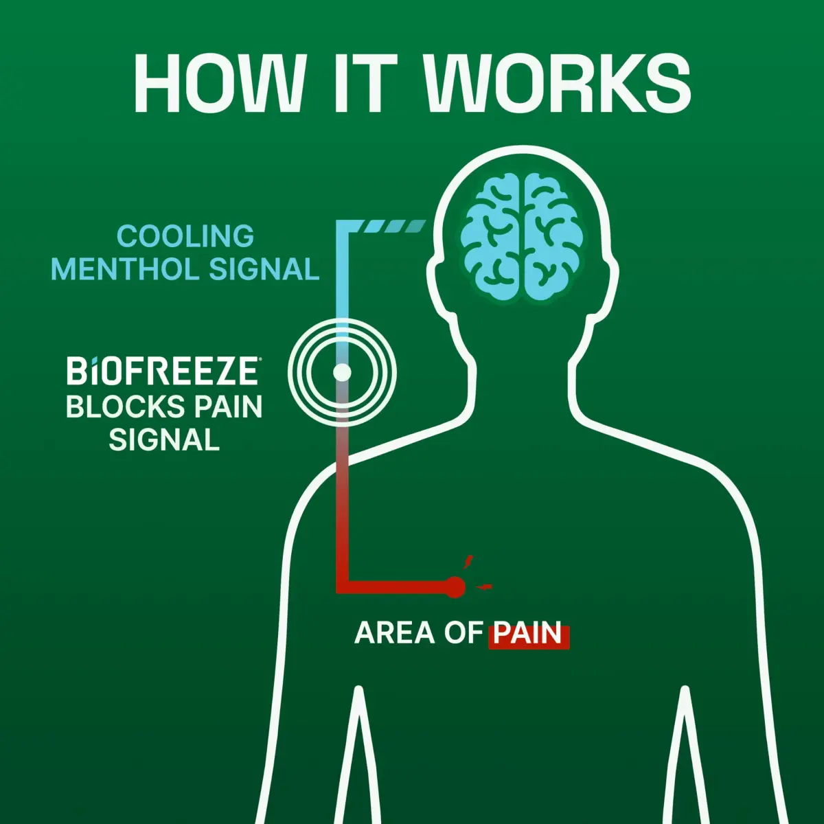 Biofreeze Cooling Menthol Pain Relief Cream 88.7 ml (3 Oz) | Fast-Acting Topical Analgesic for Muscle & Joint Pain - view 5