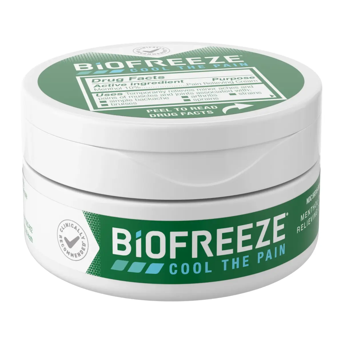 Biofreeze Cooling Menthol Pain Relief Cream 88.7 ml (3 Oz) | Fast-Acting Topical Analgesic for Muscle & Joint Pain - main product image