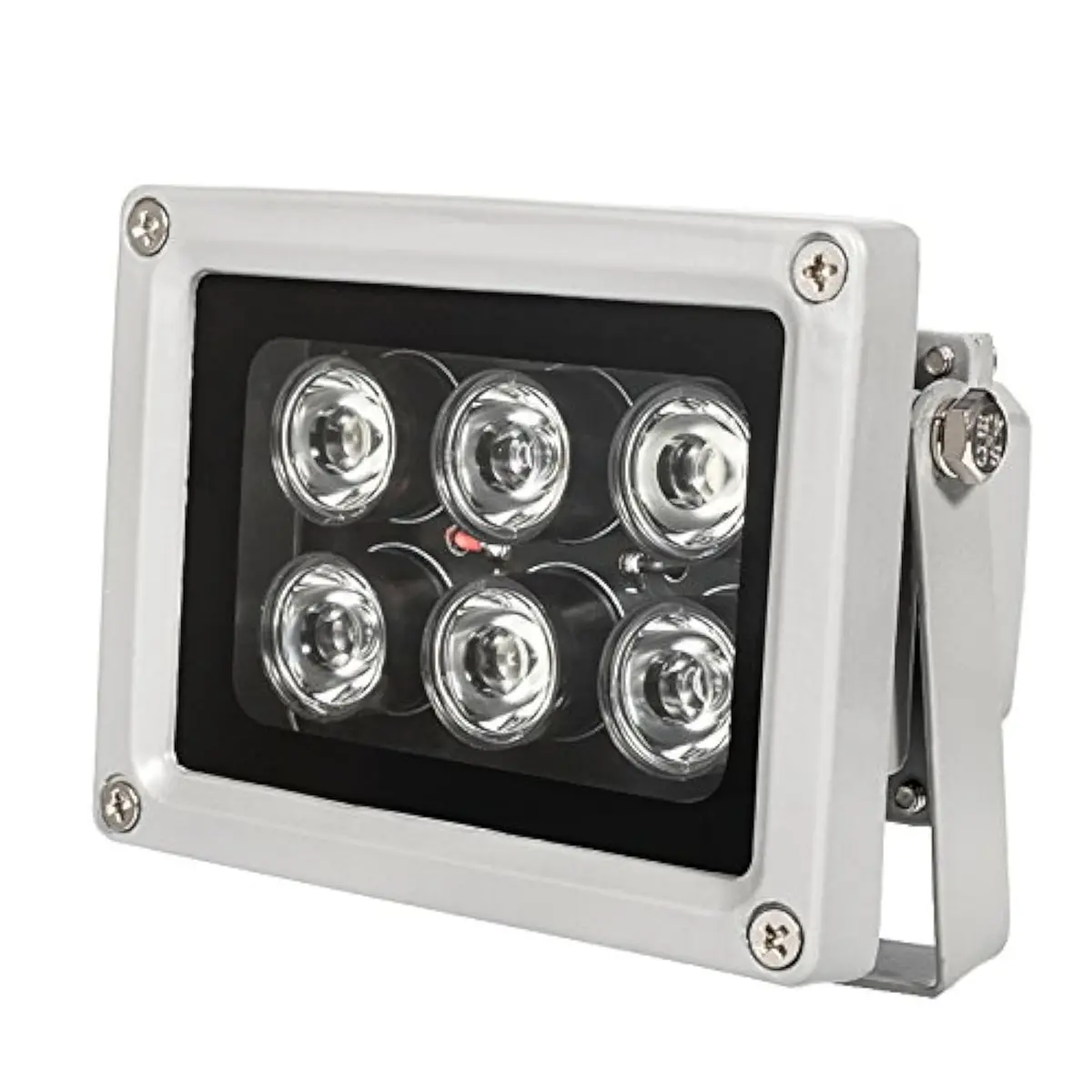 EVERSECU Infrared Illuminator 850nm 6 LEDs 130ft 60 Degree Wide Angle | Waterproof IP65 Metal Case - main product image