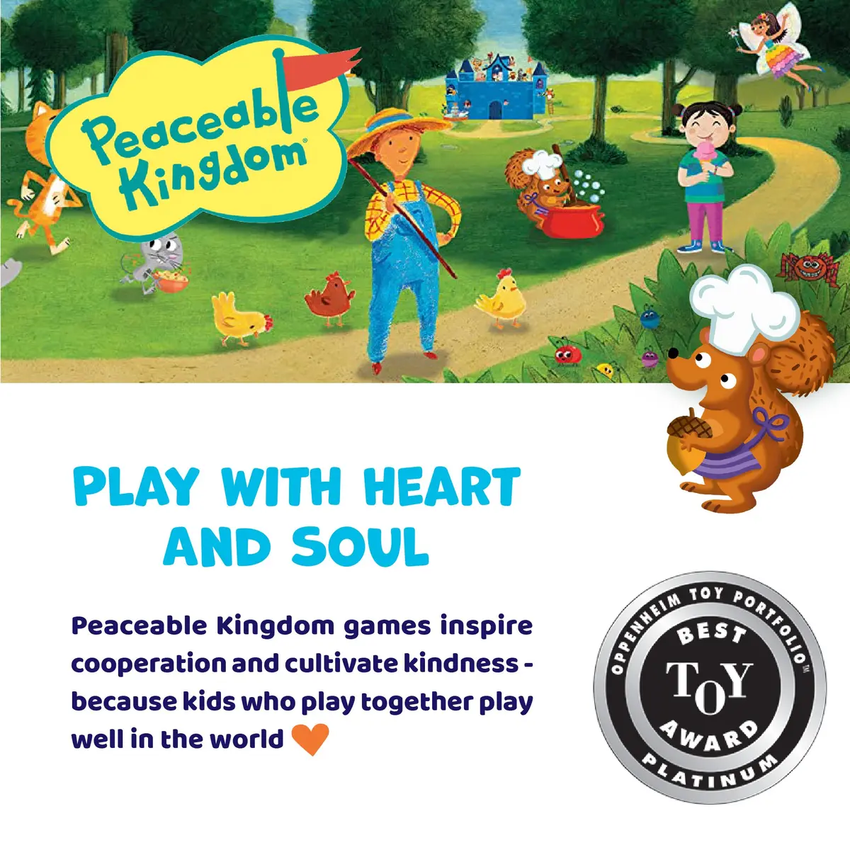 Peaceable Kingdom Acorn Soup – Game for Kids 2+ | Toddler Learning & Family Fun - view 7