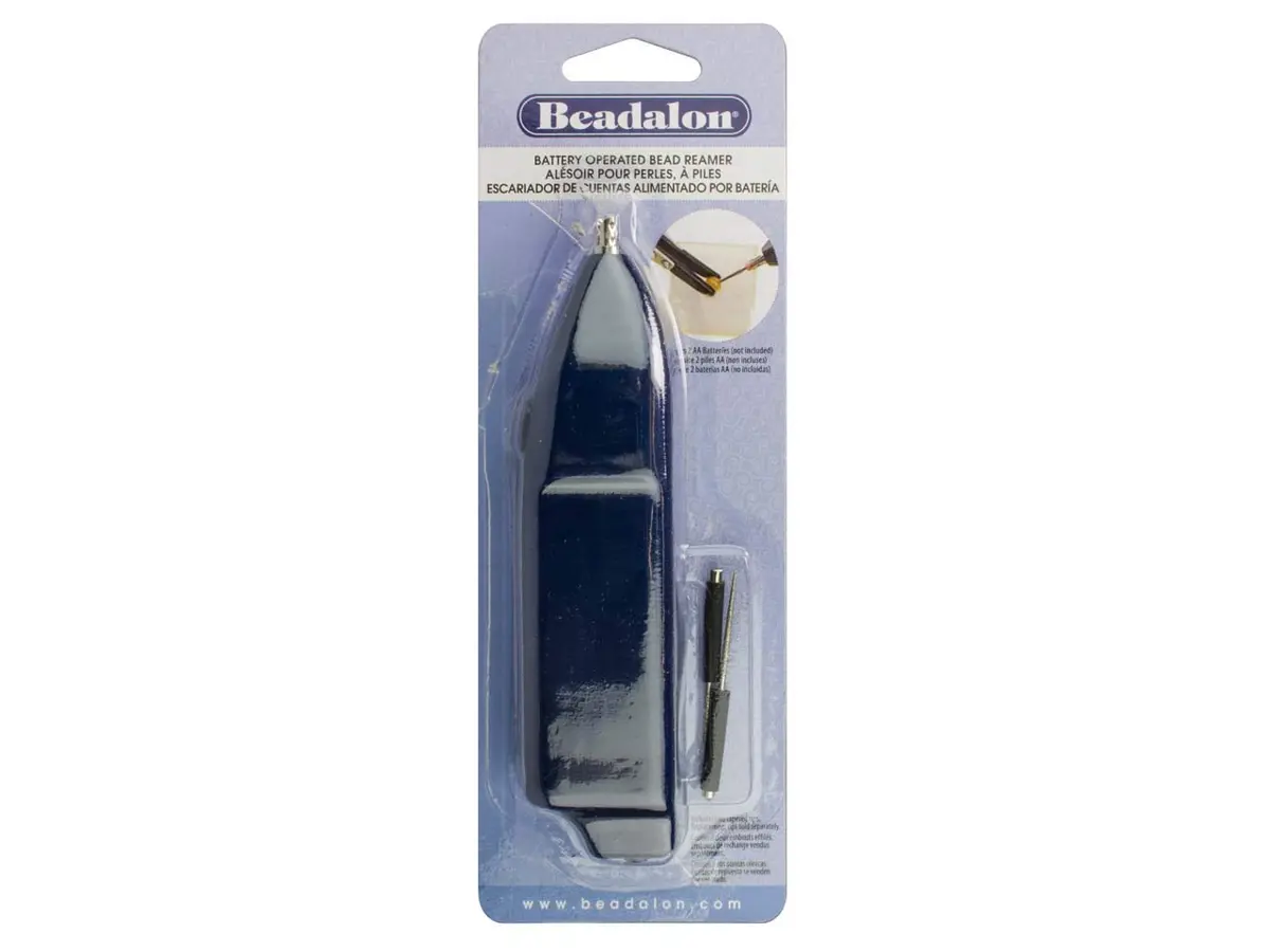 Beadalon Battery Operated Bead Reamer- 5.25" | Pearl & Gemstone Hole Enlarger - view 3