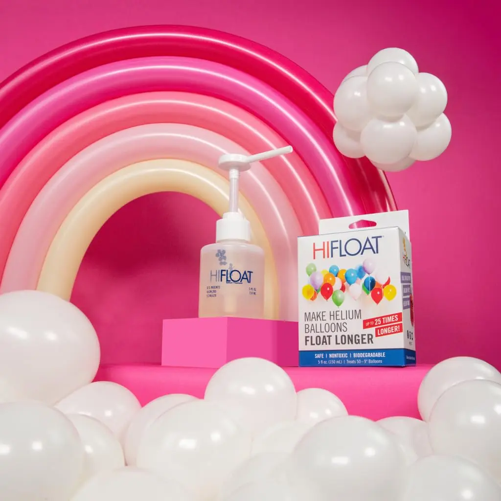 HI-FLOAT ULTRA HI-FLOAT Balloon Treatment with Pump 5 oz (142g) | Extends Helium Float Time Up to 25x - view 3