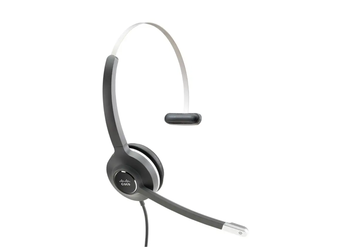 Cisco Headset 531 Wired Single On-Ear RJ-9 Headset with Quick Disconnect, Charcoal | 12 oz (340 g) - main product image