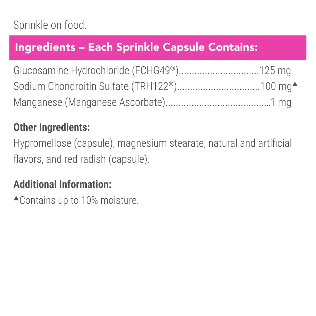 Nutramax Cosequin for Cats Joint Health Supplement Capsules 30 Count | Veterinarian Recommended Glucosamine for Cats - view 6