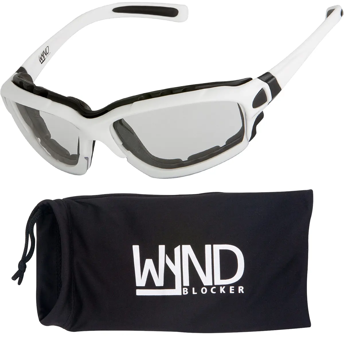 WYND Blocker Halvert Motorcycle Sunglasses & Goggles Combo 65mm (2.56in) | UV400 Protection - main product image