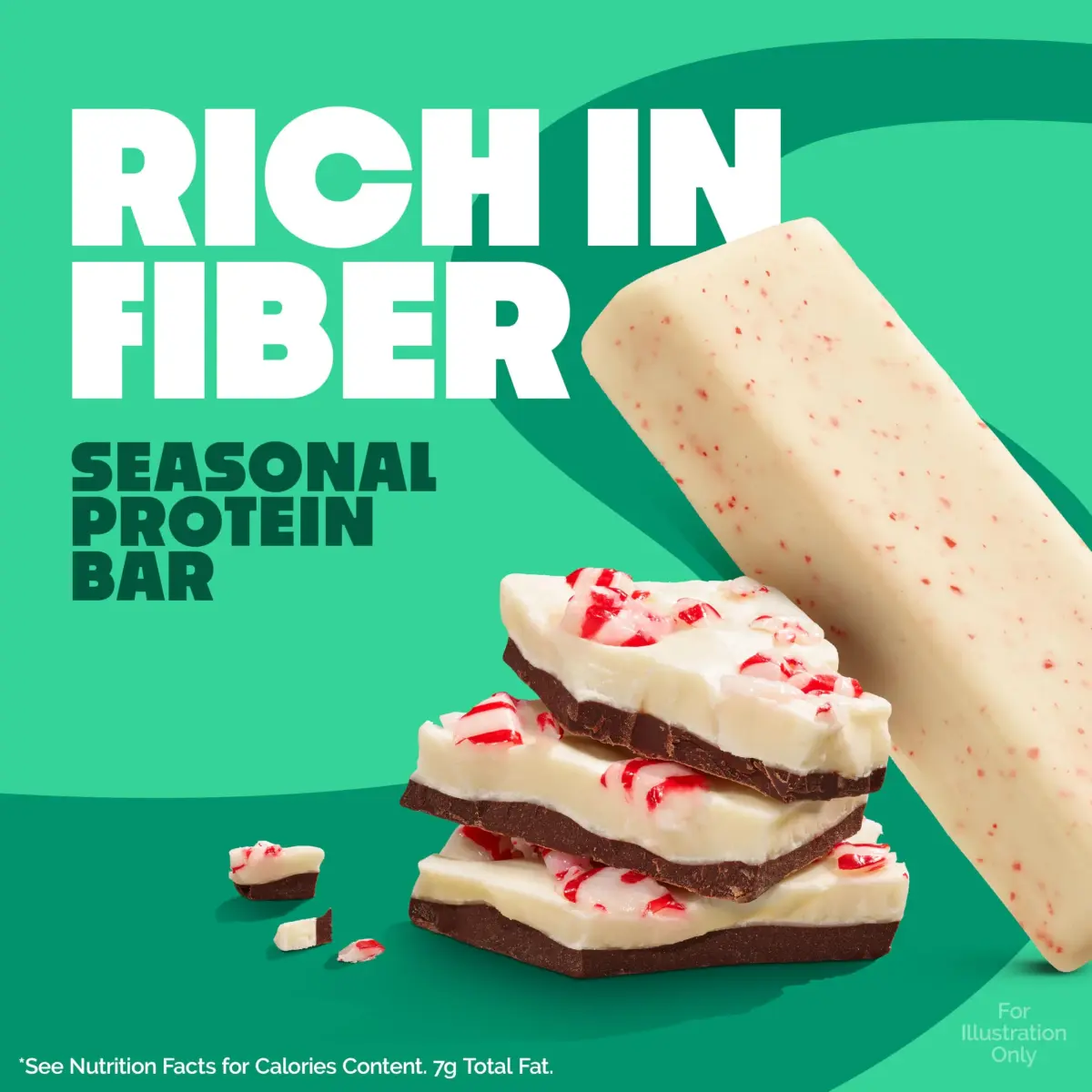 Quest Nutrition Peppermint Bark Protein Bar 12 Count | 21g Protein, 1g Sugar, 4g Net Carbs - view 4