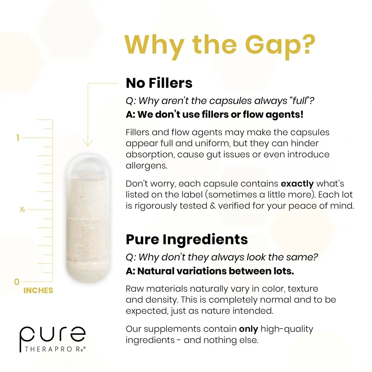 Pure Therapro Rx S-Acetyl Glutathione Gold, Extra-Strength | Patented Acetylated Form of Glutathione (EMOTHION) from Italy | Pharmaceutical Grade | Zero Fillers (60 Capsules (300mg)) - view 8