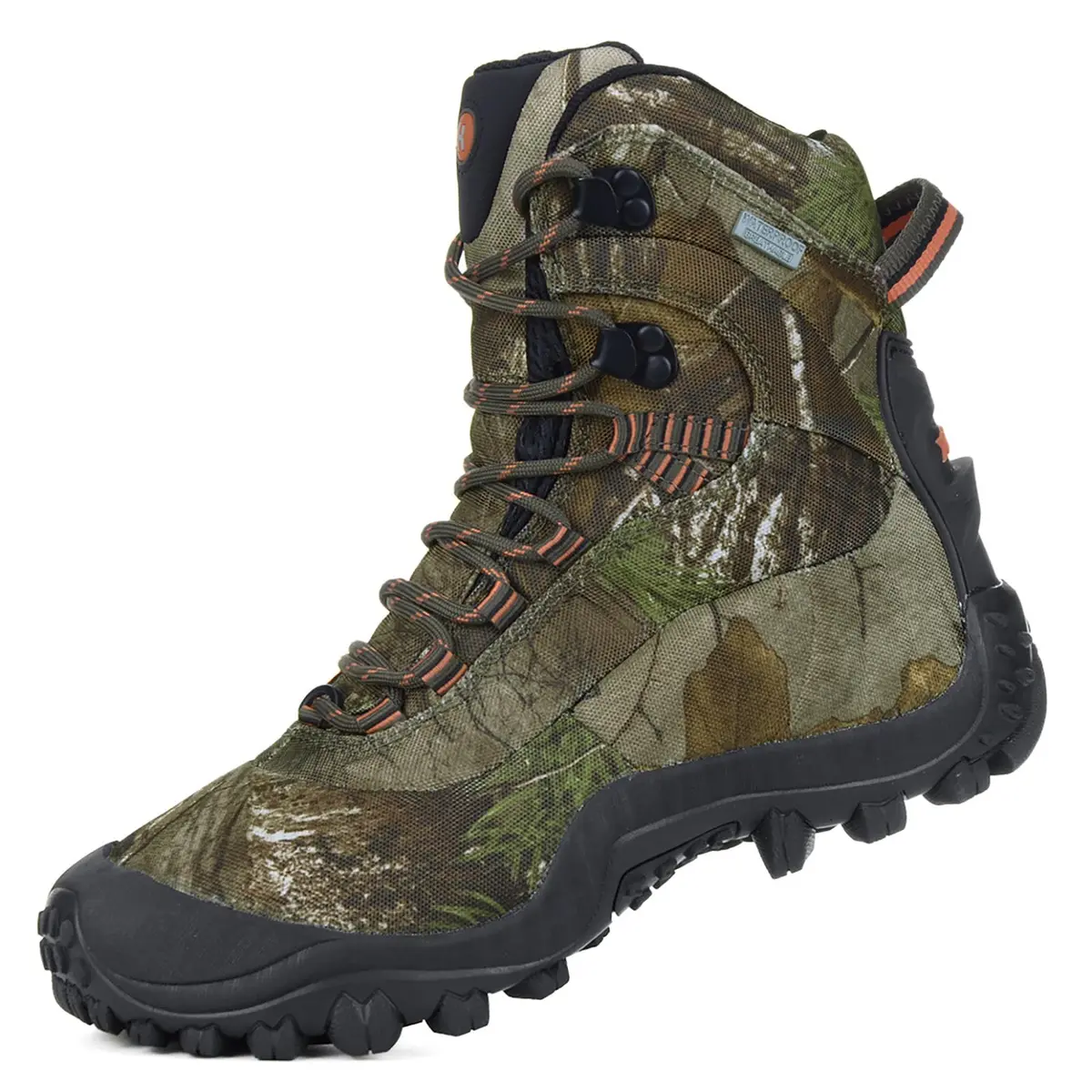 XPETI Men’s Thermator Mid-Rise Waterproof Hiking Boot Insulated Non-Slip camouflage 12 - view 2
