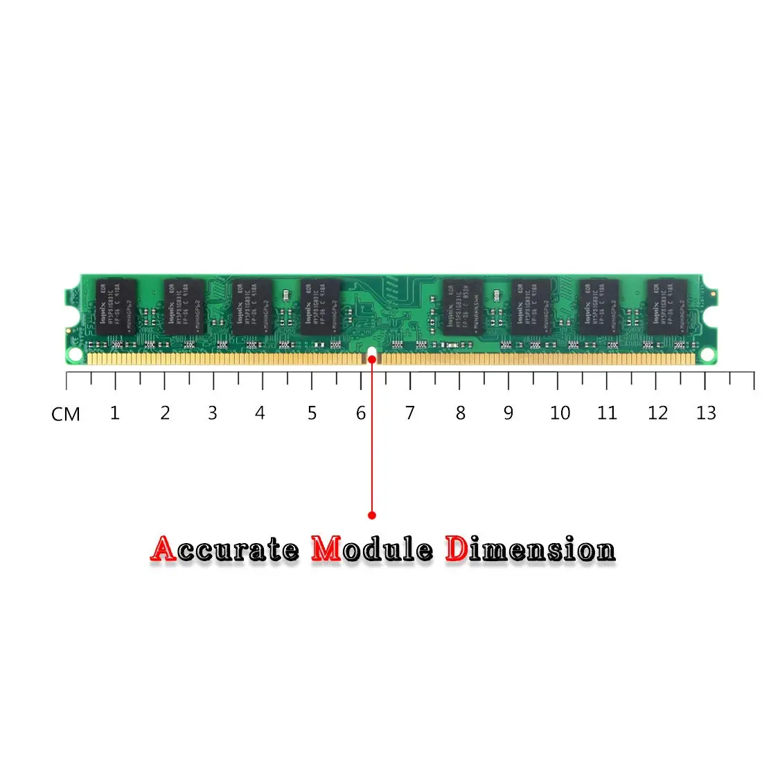 D DUOMEIQI 8GB (4x2GB) DDR2 667MHz UDIMM Desktop RAM 1.8V CL5 240-pin Non-ECC Unbuffered Memory Modules - view 4