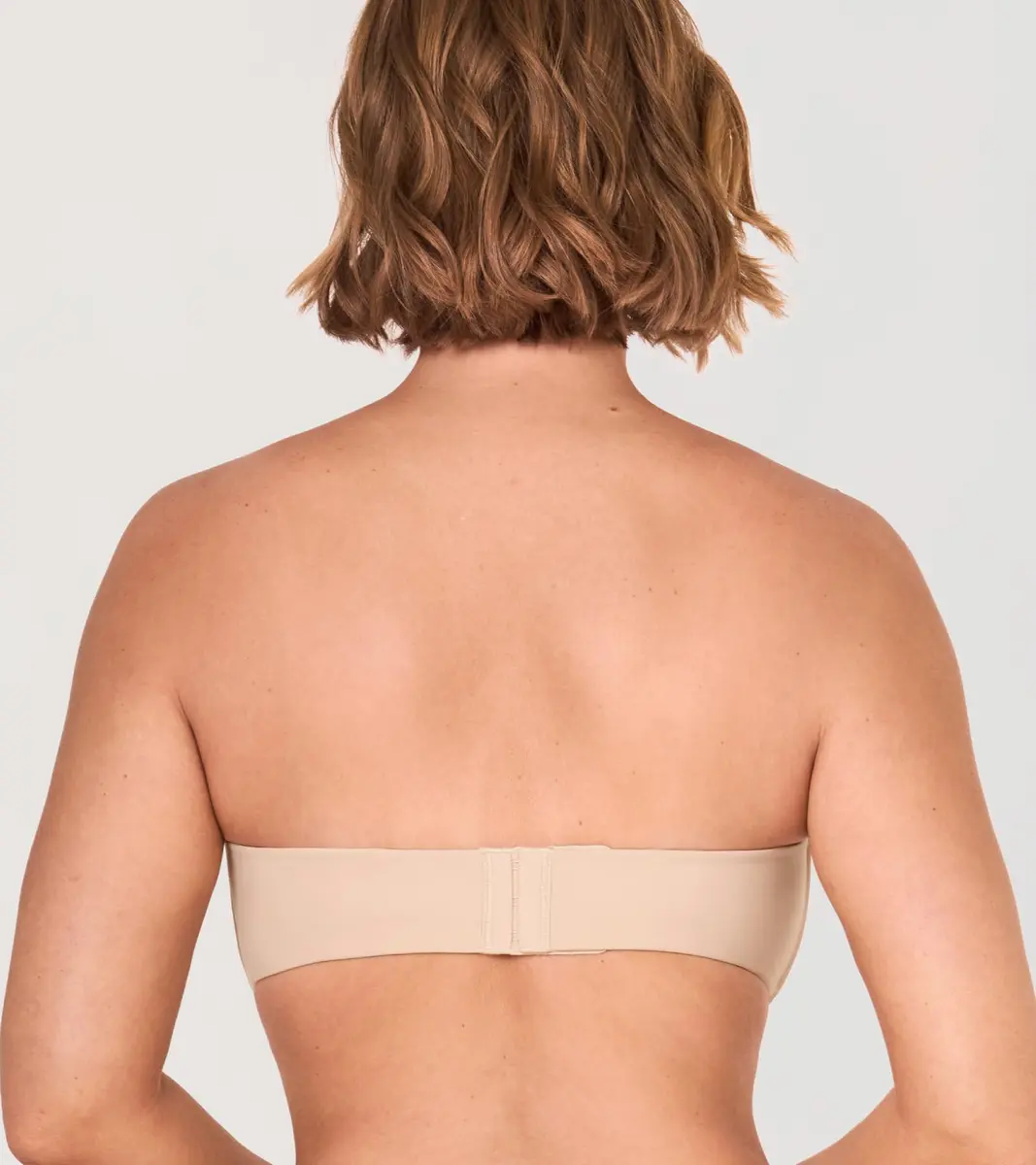 DELIMIRA Strapless Bandeau Minimizer Bras Beige 36G | Natural Lift & Bust Reduction for Women - view 2