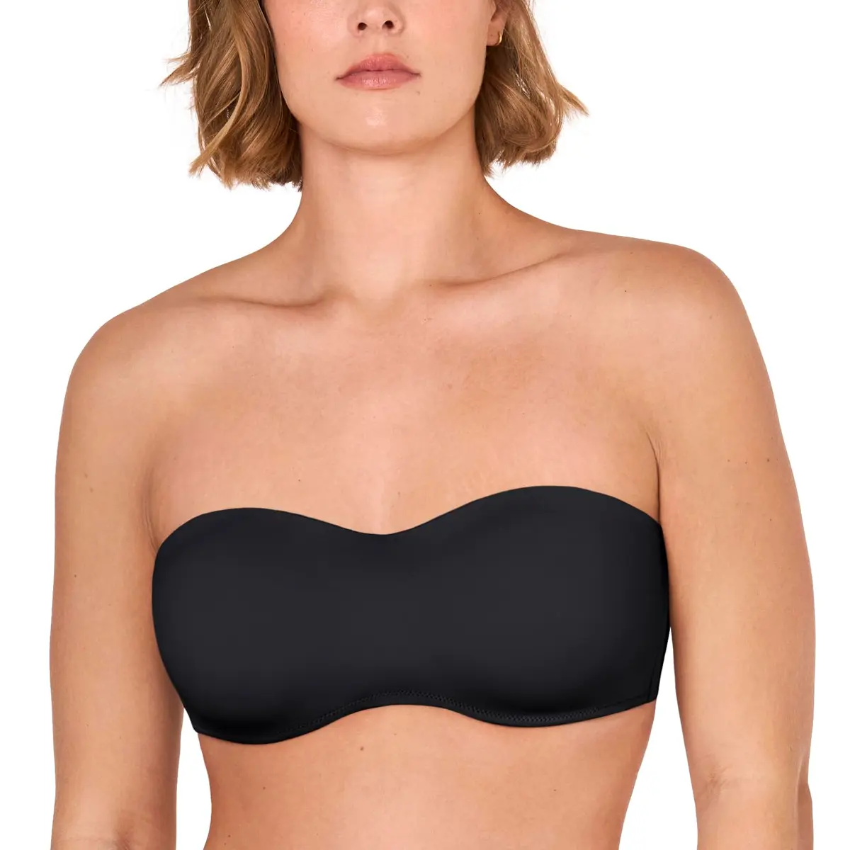 DELIMIRA Strapless Bandeau Minimizer Bra 36C | Natural Lift & Bust Reduction - main product image