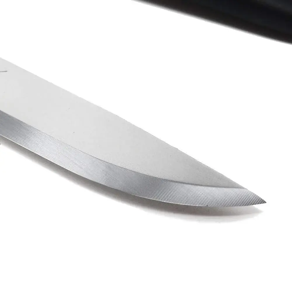 Morakniv Basic 511 Fixed-Blade Knife - Black/Green Handle, 9.1 cm High Carbon Steel Blade - view 3