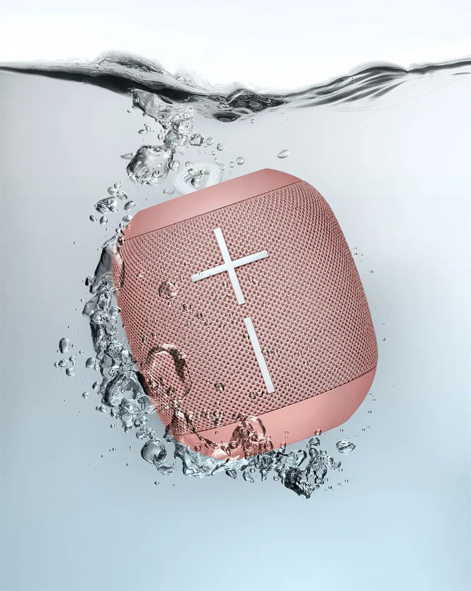 Ultimate Ears WONDERBOOM Portable Bluetooth Speaker - IPX7 Waterproof - 10-Hour Battery - Cashmere Pink | 360° Sound - view 5